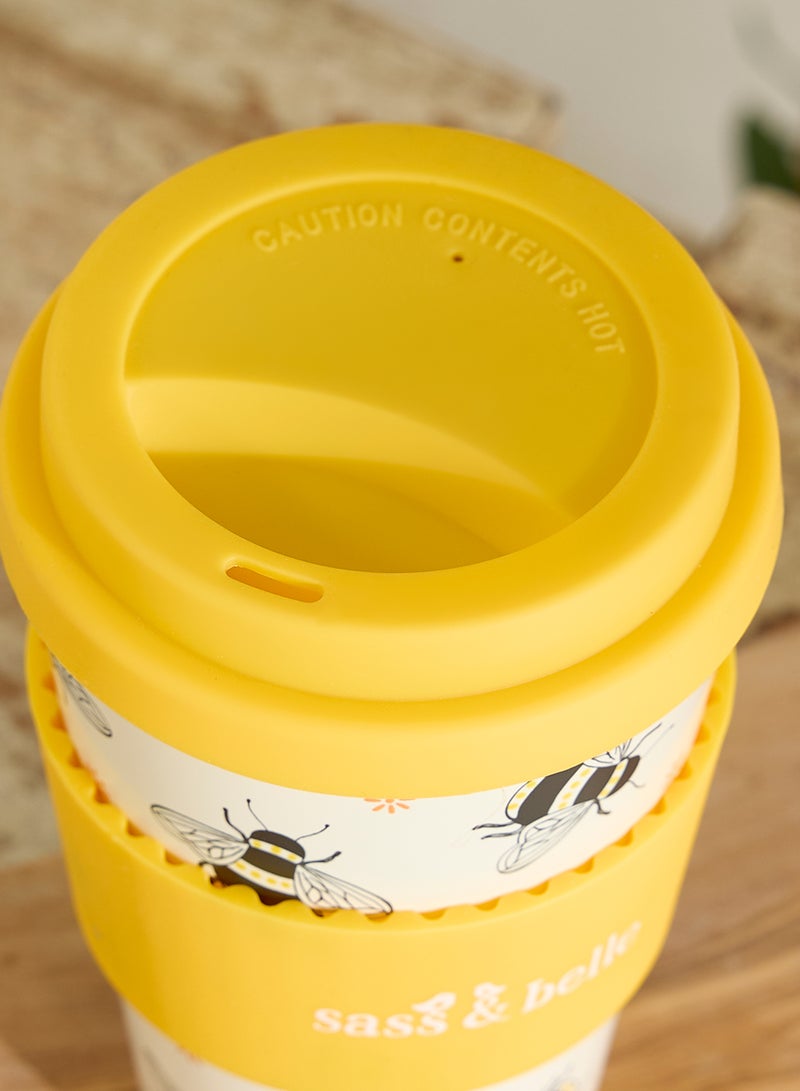 Sass & Belle كوب قهوة السفر من النحل - Image 3