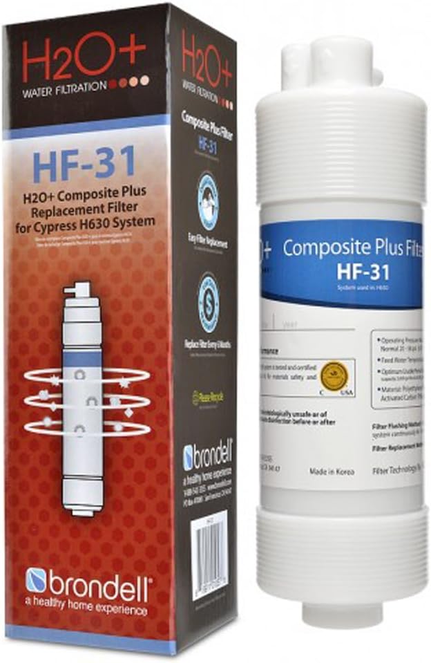 Brondell استبدال فلتر المياه برونديل HF32 نانوتراب لنظام ترشيح المياه على السطح سايبرس - Image 2