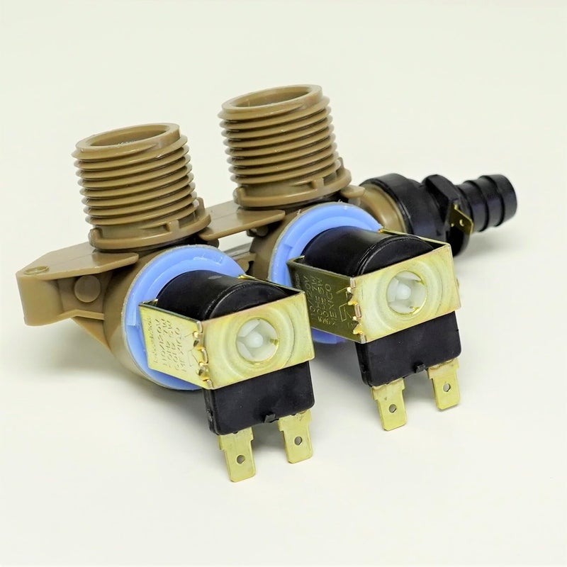 CW-347 Universal Water Valve - Replacement Part, Two Solenoid Coils, Thermistor Included, Direct Fit Washing Machine Repair Accessory - Image 4
