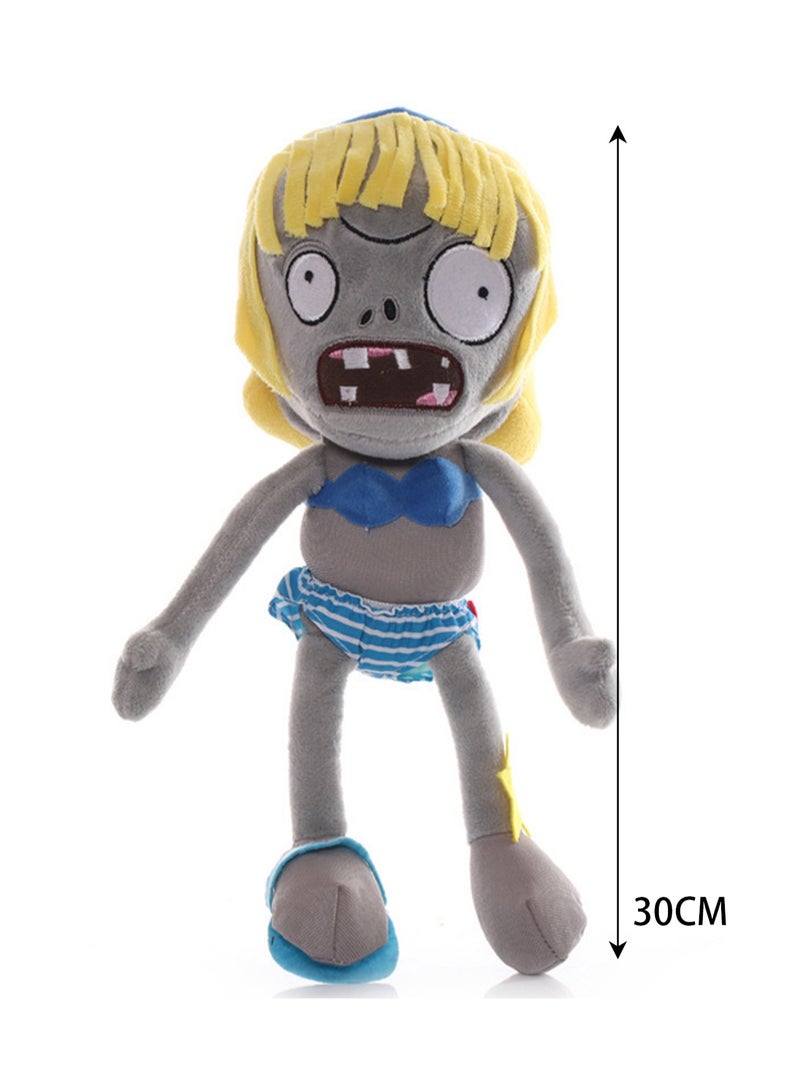 Plants Chaos Zombie Doll Humanoid Doll Children's Pillow Toy (Bikini Zombie)  - Image 2