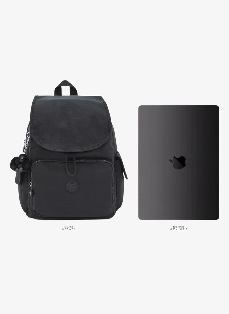 Kipling City Pack Medium Female Backpack - Black Noir