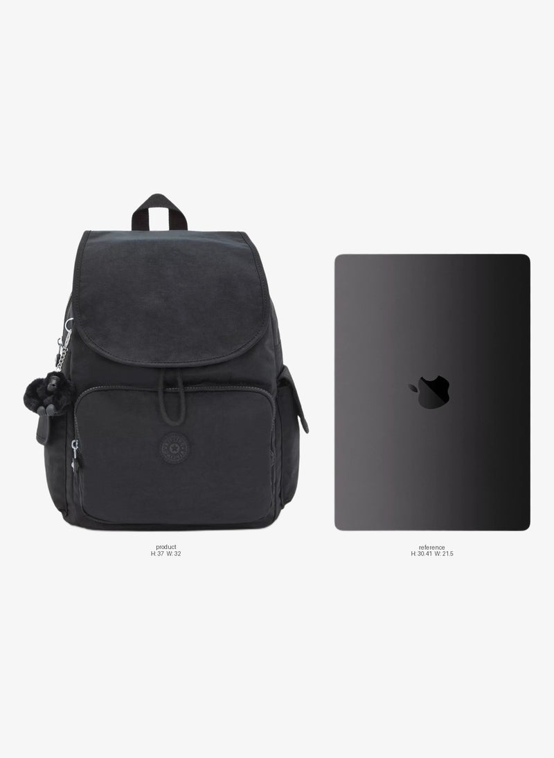 kipling City Pack Medium Female Backpack - Black Noir - Image 2