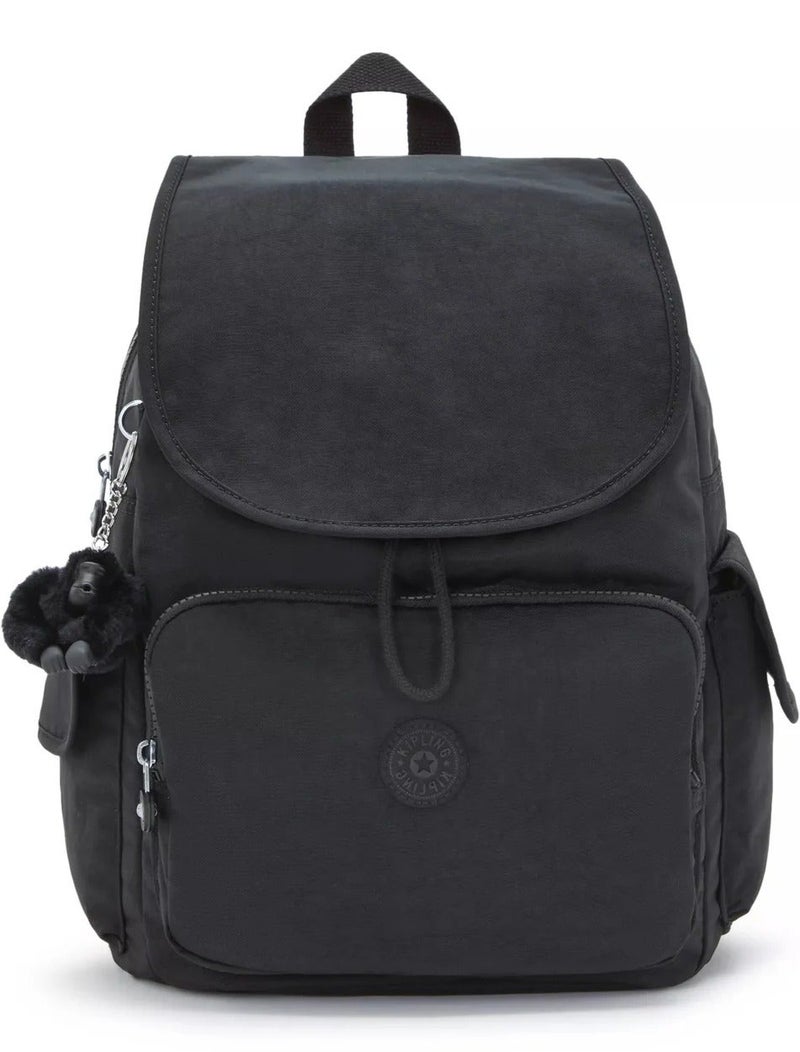 kipling City Pack Medium Female Backpack - Black Noir - Image 1