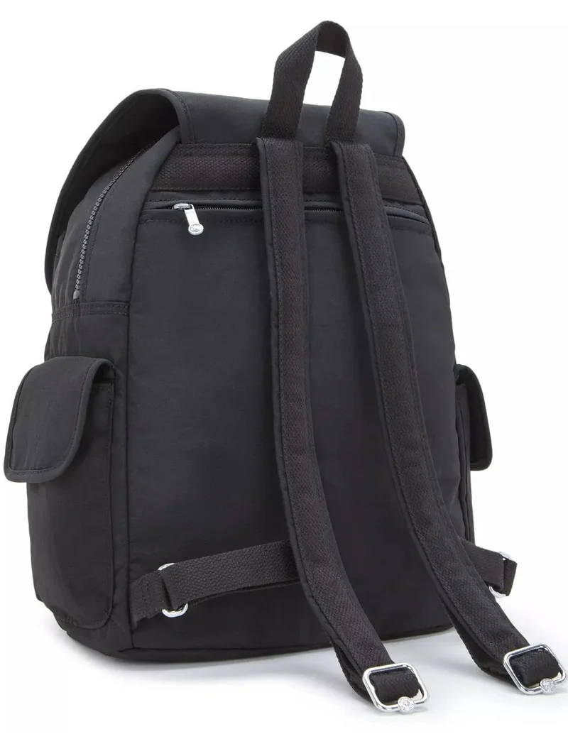 Kipling Black Noir City Pack Medium Female Backpack - Black Noir for Men | Best Price UAE