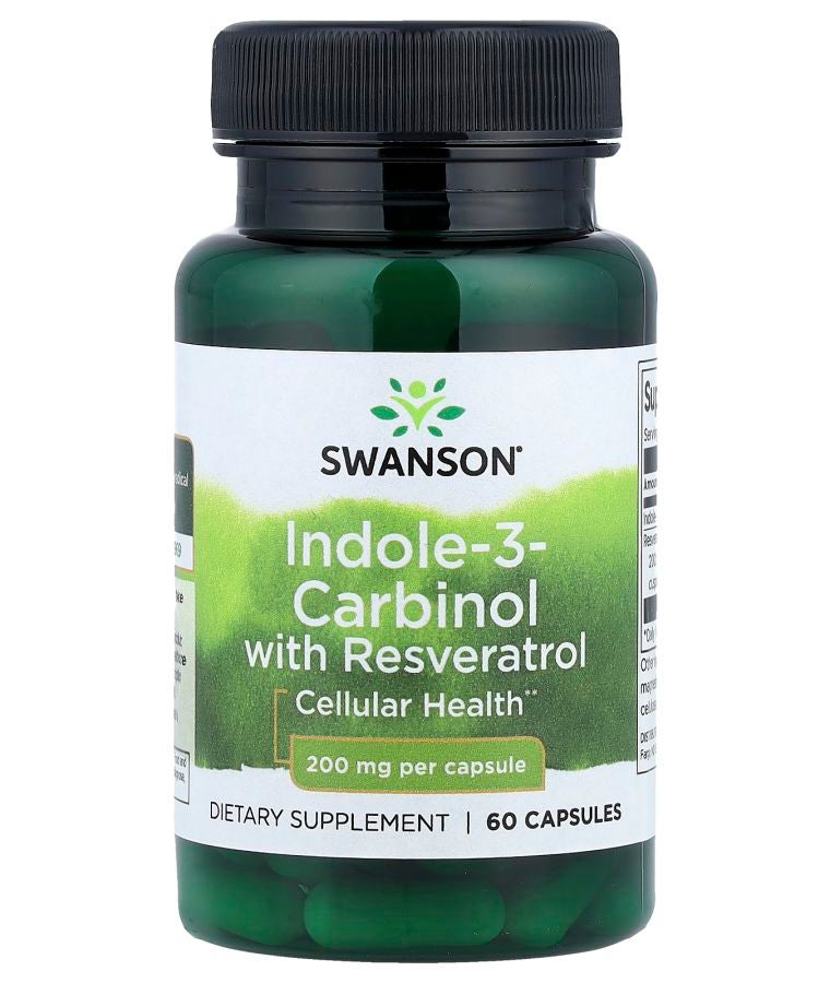 Indole-3-Carbinol with Resveratrol 60 Capsules