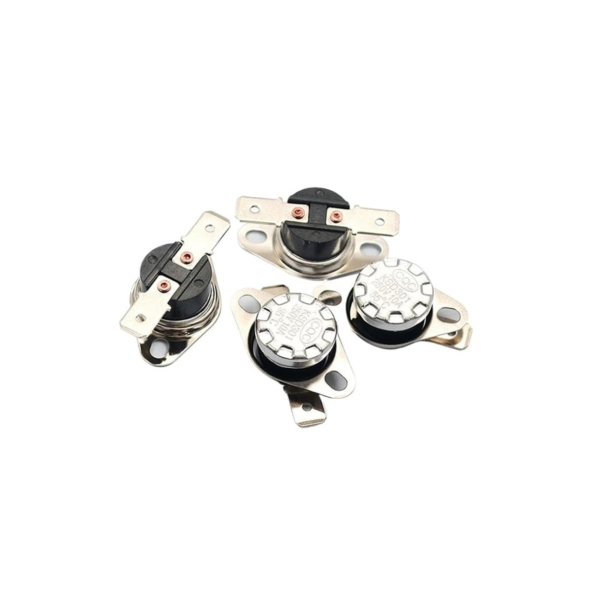 Generic 5Pcs KSD301 Normally Closed Thermostat Switch 10A 250V 40 135 ...