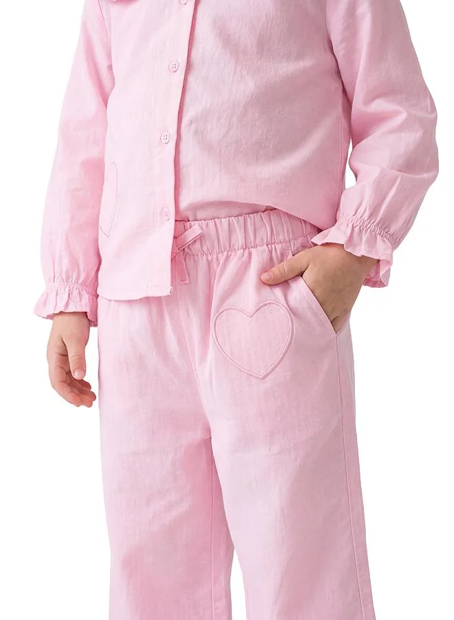 Koton  Ruffled Cotton Trousers for Women | Best Price UAE