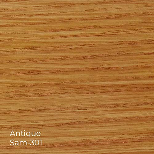 SamaN Interior One Step Wood Seal, Stain and Varnish –Oil Based Odorless Dye - Protection for Furniture and Fine Wood (Antique SAM-301, 32 oz) - Image 3