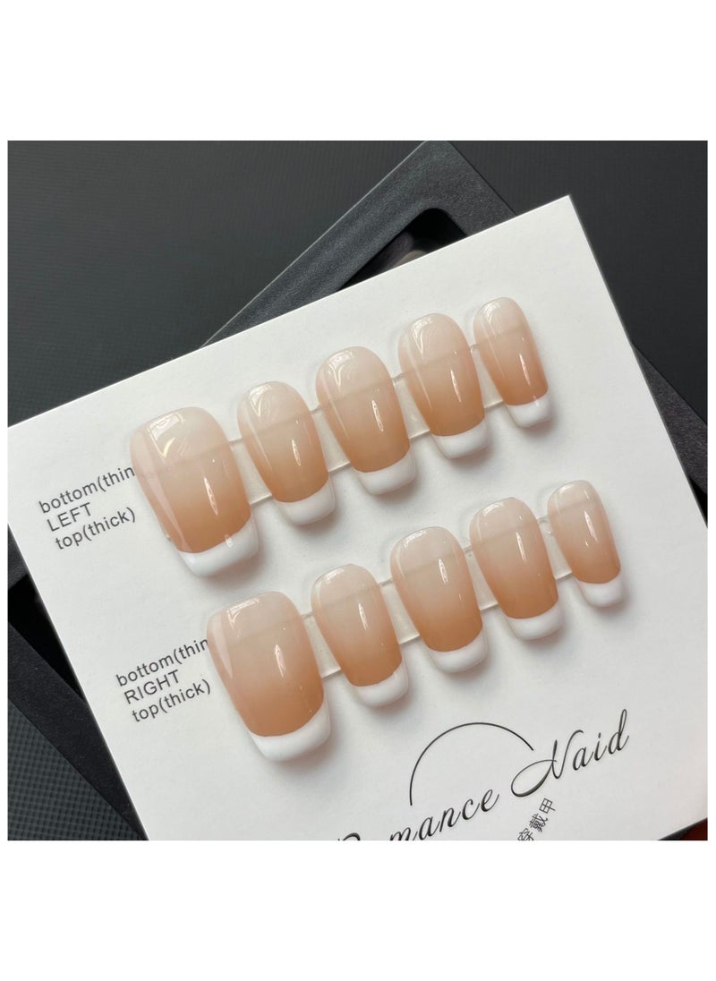Binzo Beauty - Binzo Beauty Press On Handmade Nails, 10pcs,Nails Art , Acrylic Nails, False Nails - Image 1