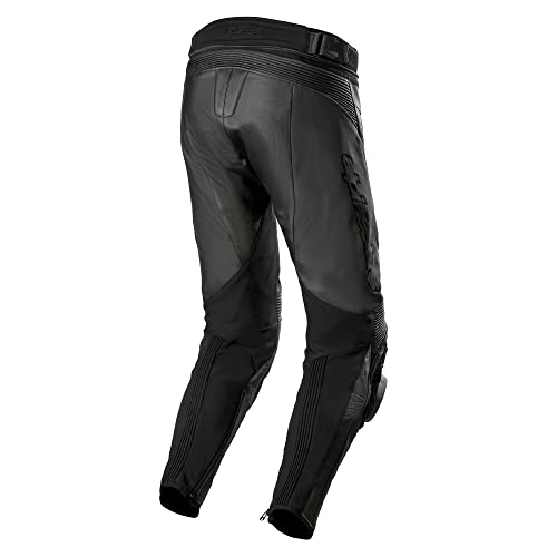 Alpinestars Missile V3 Airflow Leather Airflow Men's Street Motorcycle Pants - Black/Black / 52 - Image 2