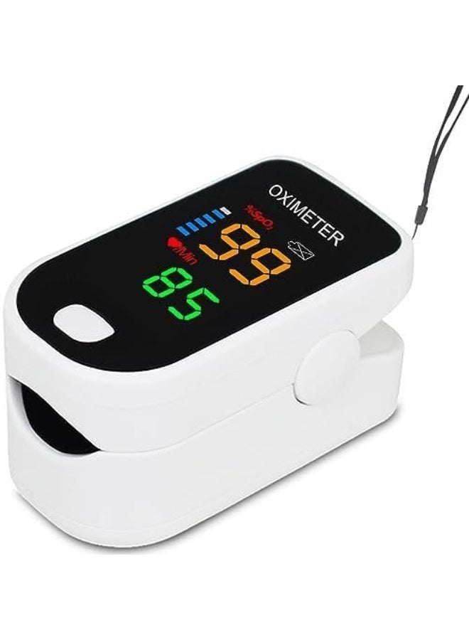 iCare Portable Finger Pulse Oximeter Blood Oxygen Saturation with LED Screen & pulse rate - Image 1