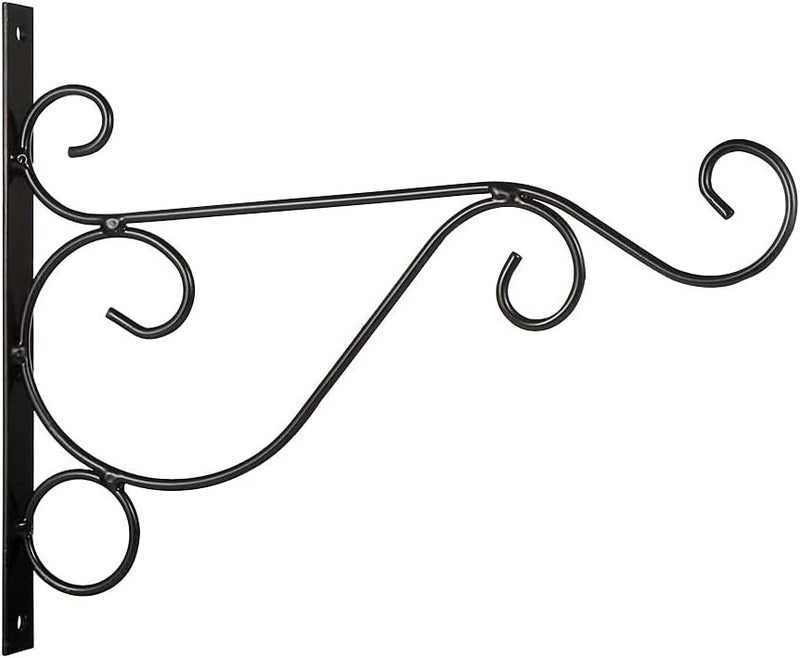 ELECDON Planters Hooks, Plant Hooks Decorative Iron Wall Hooks with Screws, for Outdoor Indoor Planter, Bird Feeder, Lanterns - Image 5