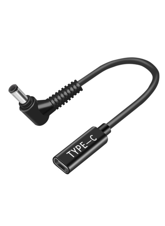 Typec Female To DC Multiple Specifications Charging Extension Cable Suitable For Notebook Pd Lure 65W Fast Charging Adapter Cable-Color:6514  - Image 1