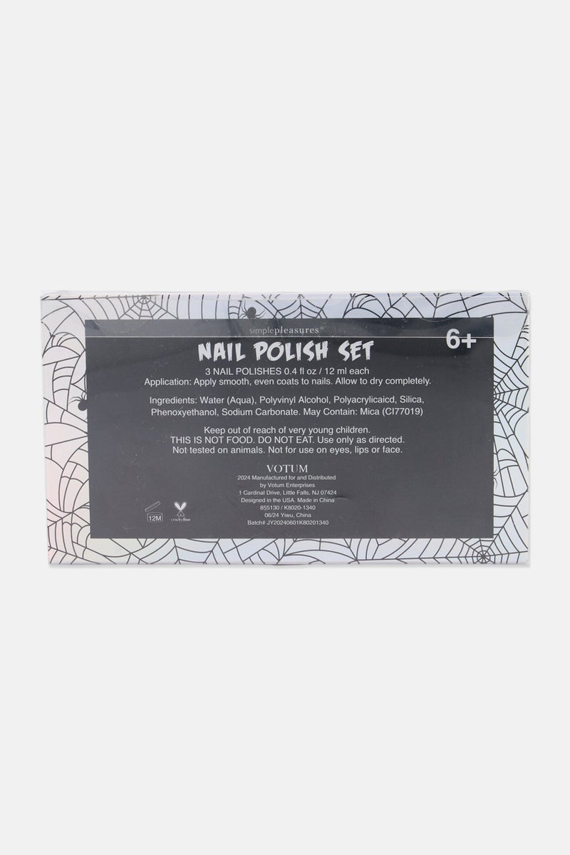 simple pleasures Halloween Nail Polish Set,  Orange - Image 3