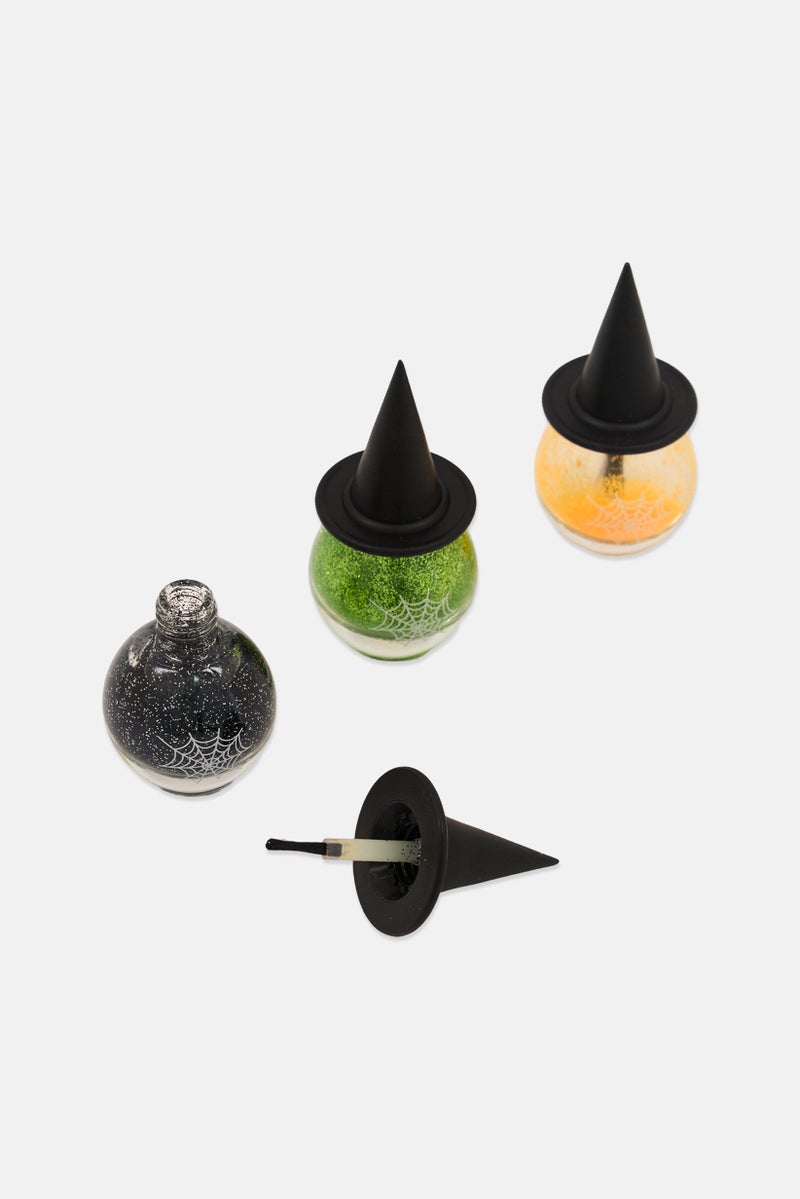 simple pleasures Halloween Nail Polish Set,  Orange - Image 2