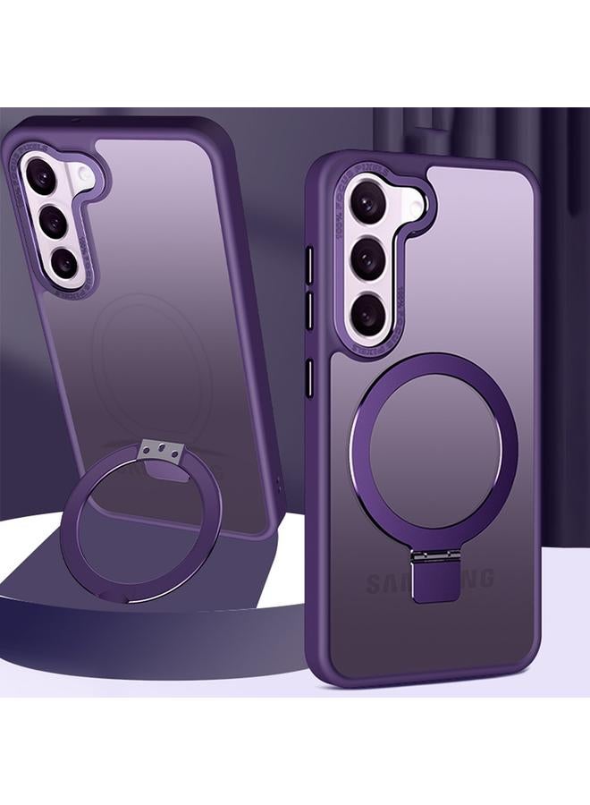 S-TOP Case For Samsung Galaxy S23+ 5G Skin Feel MagSafe Magnetic Holder Phone Case - Image 1