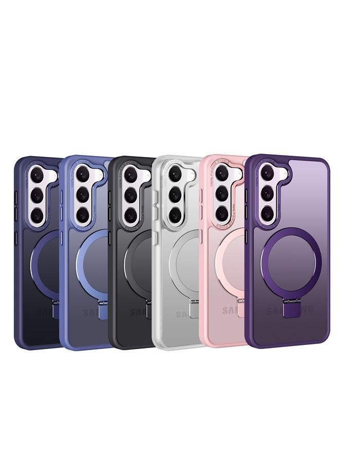 S-TOP Case For Samsung Galaxy S23+ 5G Skin Feel MagSafe Magnetic Holder Phone Case - Image 2