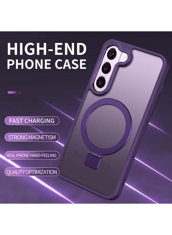 S-TOP Case For Samsung Galaxy S23+ 5G Skin Feel MagSafe Magnetic Holder Phone Case - Image 3