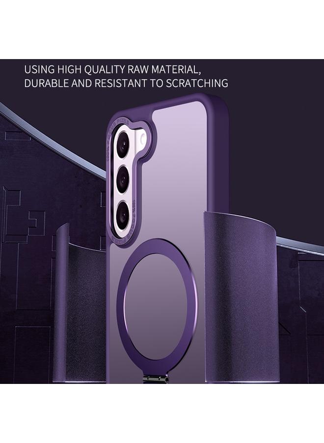S-TOP Case For Samsung Galaxy S23+ 5G Skin Feel MagSafe Magnetic Holder Phone Case - Image 5