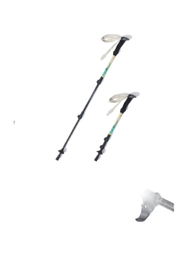 Mobigarden Trekking Pole, Outdoor Camping Lightweight Aluminum Alloy Children'S Trekking Pole, Nx23667009, Hill Green - Image 3