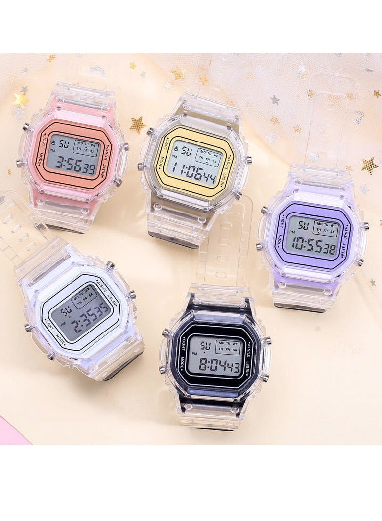 DTBG 5 Pcs Kids Water Resistant Digital Watch  - Image 2