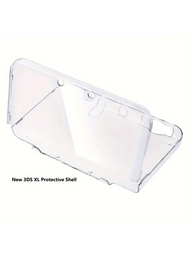 حافظة واقية صلبة من البلاستيك الشفاف لجهاز New 3DS XL LL مقاومة للخدوش - Image 4