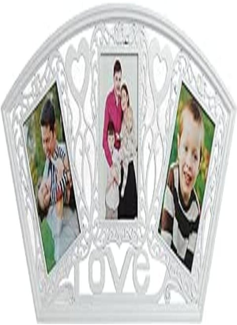 MF 352, Picture Frame To Display 3 Photos With Love Name Design