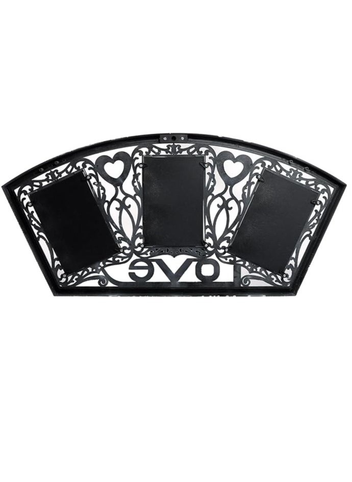 MF 352, Picture Frame To Display 3 Photos With Love Name Design