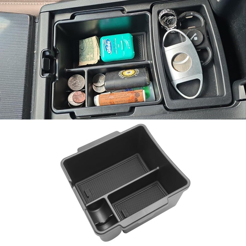 TTCR-II TTCRII Compatible with Honda Civic Center Console Organizer 20222025 2026 for Civic Console Organizer Tray Upper Center Armrest Storage Box for EX LX Sport Touring Not Fit Type R and Si - Image 2