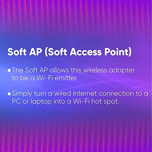 PremiumAV 500Mbps Mini Wireless USB Adapter (Black) - Image 5