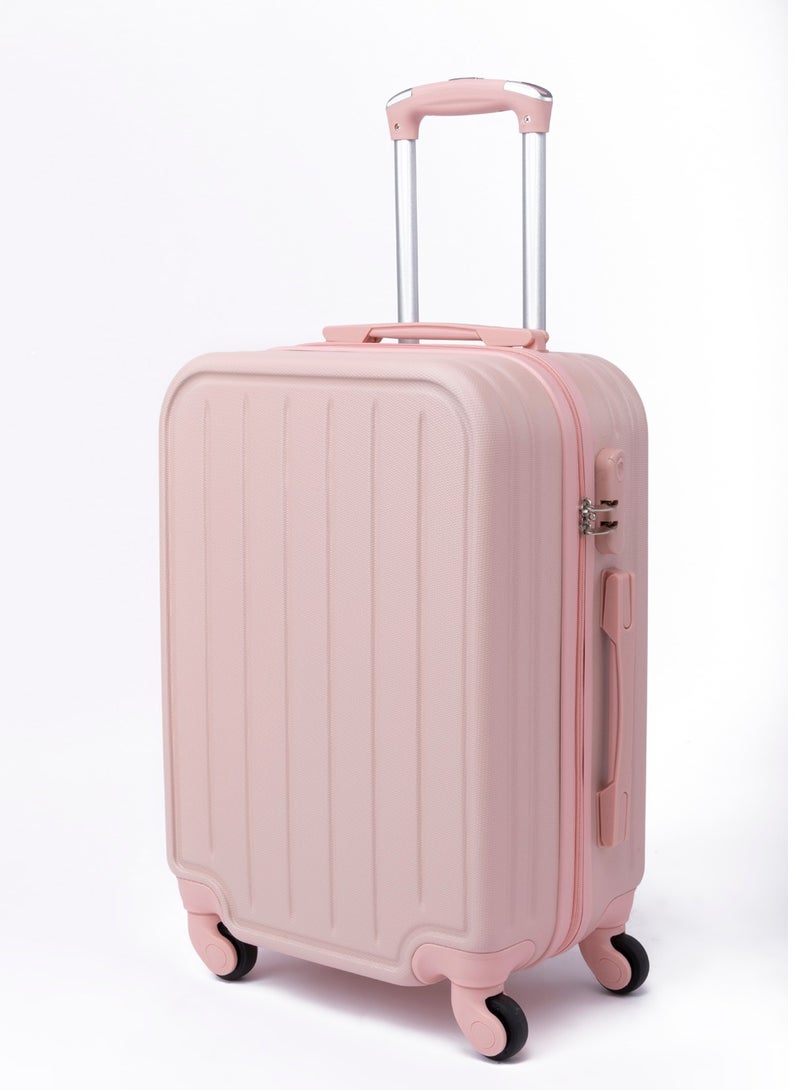 LIMRA Cabin Carry Check-In Luggage Trolley Size 20 inch Pink - Image 1