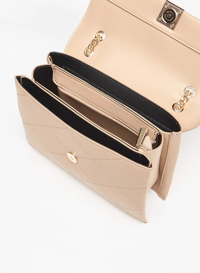 فلورا بيلا من شو إكسبرس Women Quilted Crossbody Bags with Magnetic Closure and Chain Strap