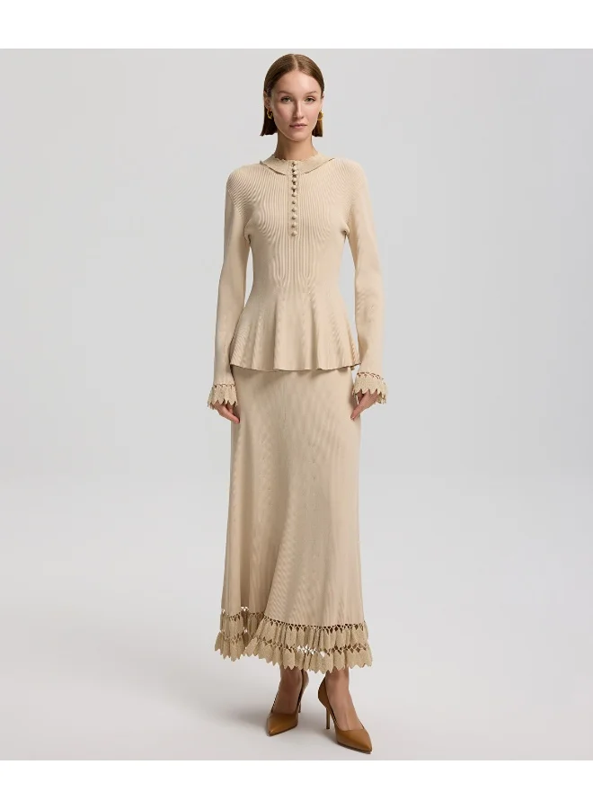 إبيكيول Peplum Blouse
