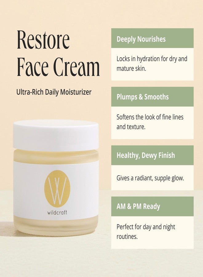 WILDCRAFT Restore Face Cream | Natural Ultra-Nourishing Moisturizer | by Wildcraft - Image 2