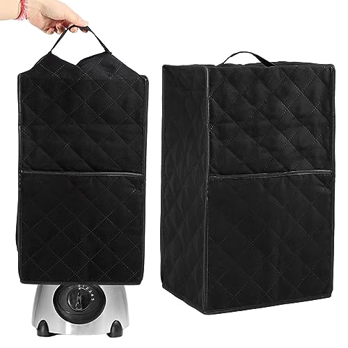 Tookie Blender Dust Cover, Kitchen Blender Cover with Accessory Pocket and Handle, Stand Mixer or Coffee Maker Appliance Cover For Kitchen, Anti Fingerprint Dust Proof Stain Resistant(size:black) - Image 1