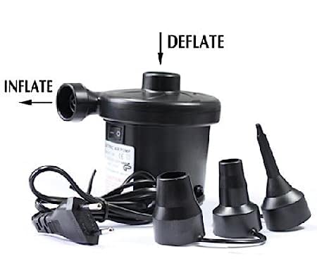 LD LUCIDO DECORE LD Lucido Decore Multipurpose Instant Electric Air Pump for Air Mattress Sofa Pool Toys Swimming Tube Inflatable Stuffs  - Image 5