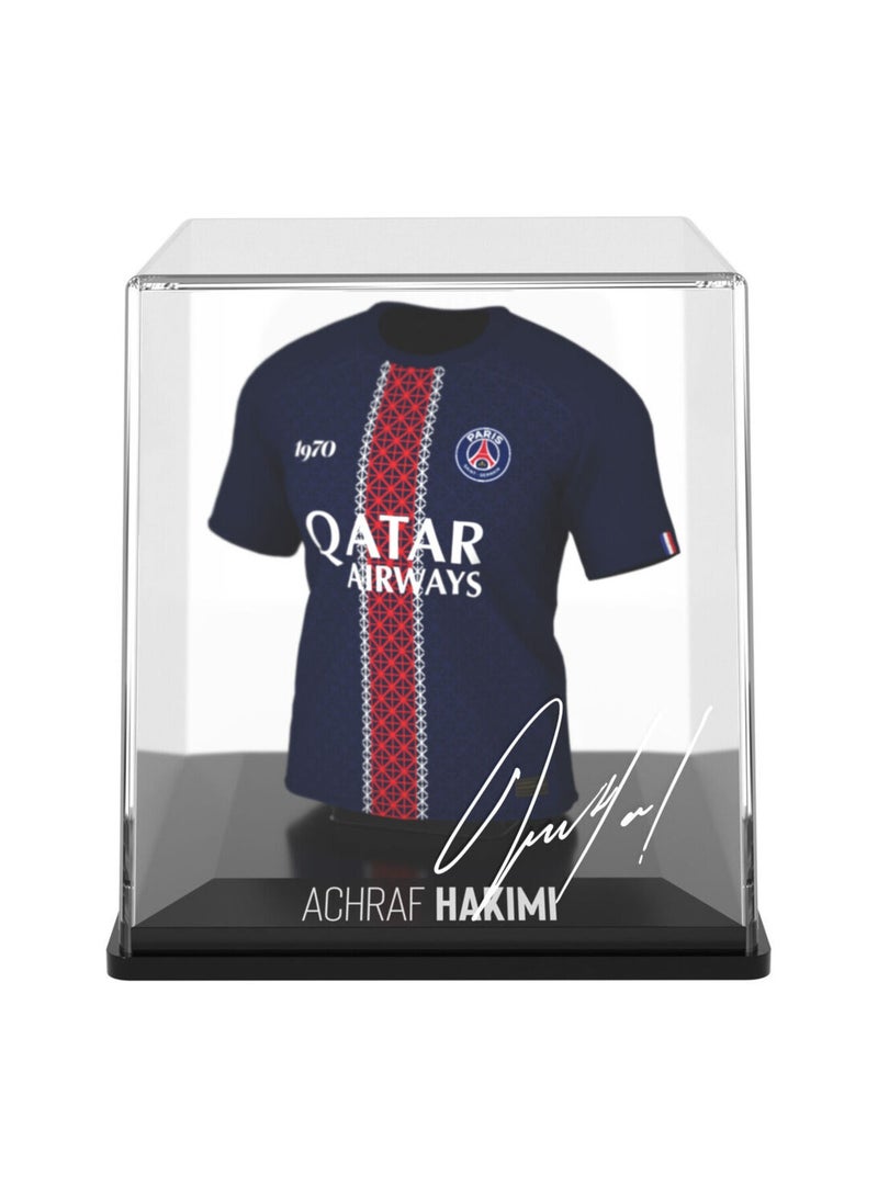 Splink سبلينك - حكيمي ( PSG ) - علبة عرض قميص المنزل 25/26، منتج رسمي مرخص لجمع التذكارات - Image 3