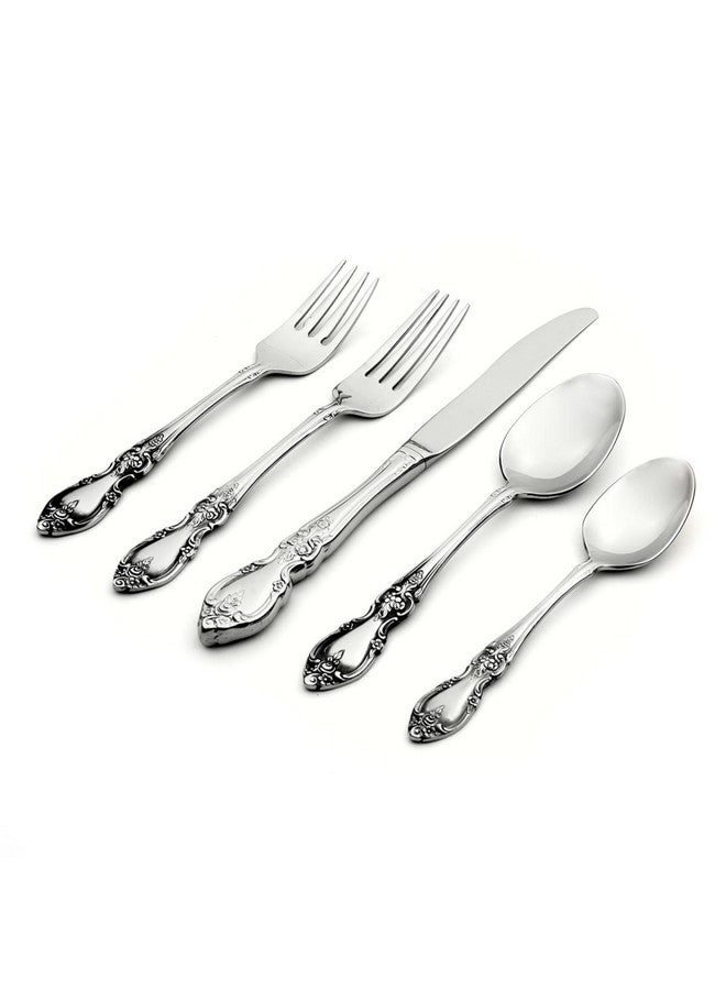 ONEIDA Oneida Louisiana 20 Piece Fine Flatware Set, Service for 4, 18/8 Stainless Steel  - Image 1