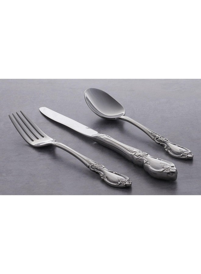 ONEIDA Oneida Louisiana 20 Piece Fine Flatware Set, Service for 4, 18/8 Stainless Steel  - Image 5