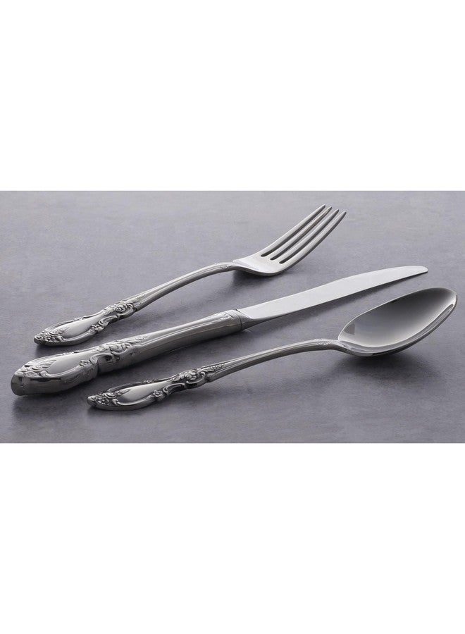 ONEIDA Oneida Louisiana 20 Piece Fine Flatware Set, Service for 4, 18/8 Stainless Steel  - Image 4