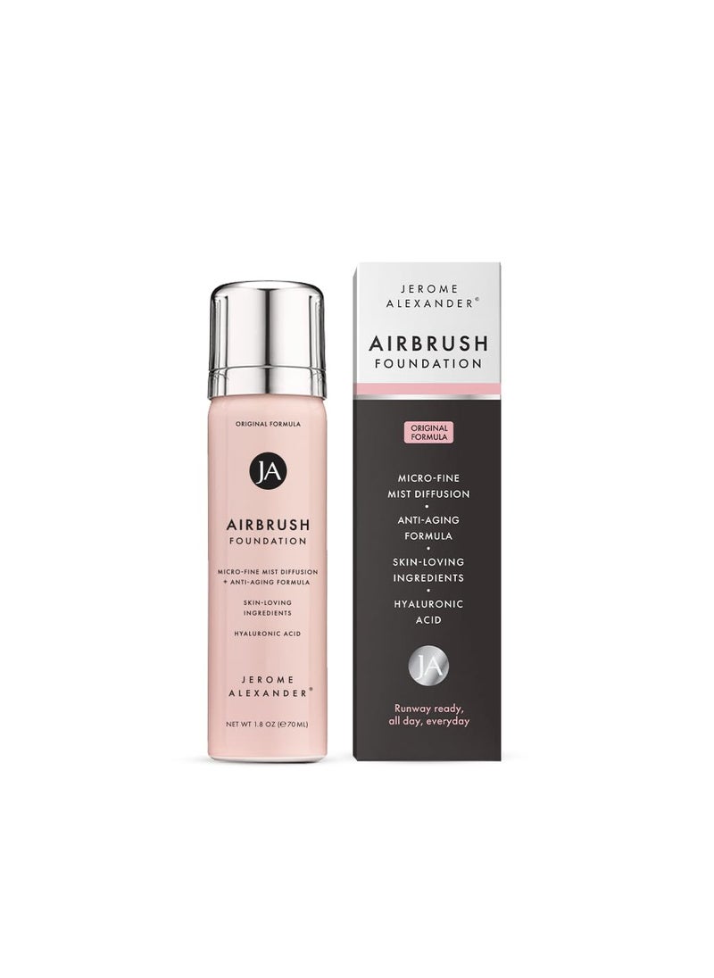 Jerome Alexander Jerome Alexander MagicMinerals AirBrush Foundation, Spray Makeup with Skincare Active Ingredients, Ultra-Light, Buildable, Full Coverage Formula (Light Medium) 