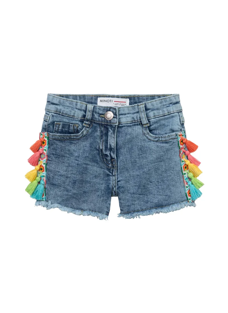 MINOTI Kids Girls Denim Shorts