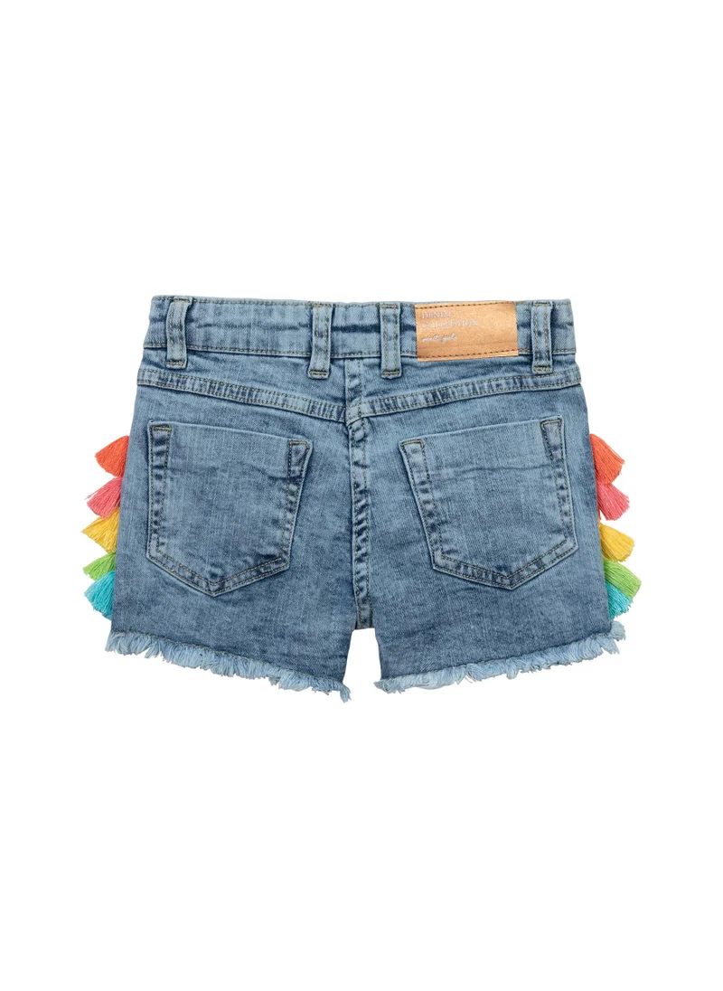 MINOTI Kids Girls Denim Shorts