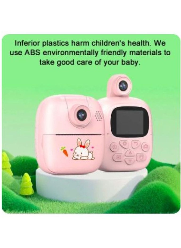 Generic Kids Instant Camera Thermal Printer Paper Photo Video Cameras Record Hd Children Digital Camera Print Camara  - Image 2