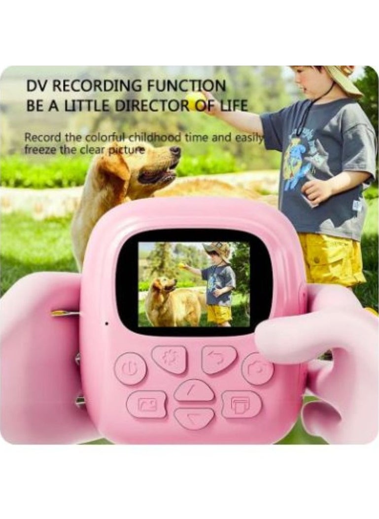 Generic Kids Instant Camera Thermal Printer Paper Photo Video Cameras Record Hd Children Digital Camera Print Camara  - Image 3