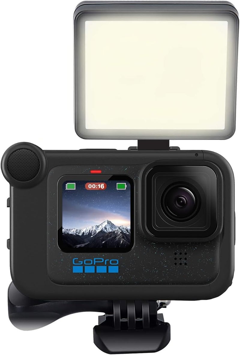 Suptig ضوء فيديو LED، محمول للتصوير الفوتوغرافي متوافق مع Gopro Hero 13، Hero 12، 11، 10، 9، 8، 7، 6، 5، 4، 3، 3+، DJI OSMO، AKASO، كاميرا سوني DSLR كانون للتصوير الفوتوغرافي. - Image 1
