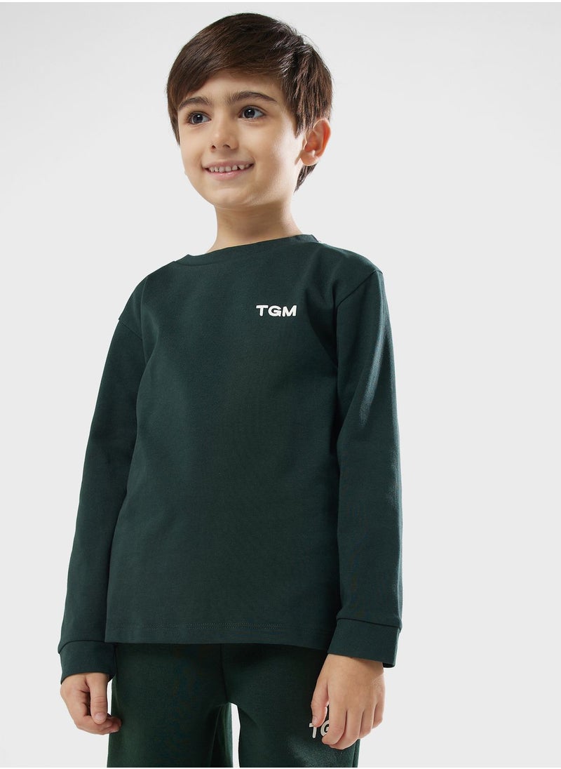 The Giving Movement - Kids Essential Printed T-Shirt - Image 1