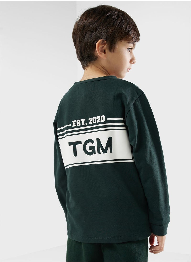 The Giving Movement - Kids Essential Printed T-Shirt - Image 1