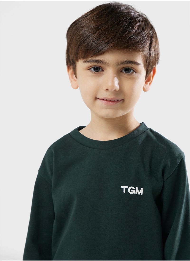 The Giving Movement - Kids Essential Printed T-Shirt - Image 1