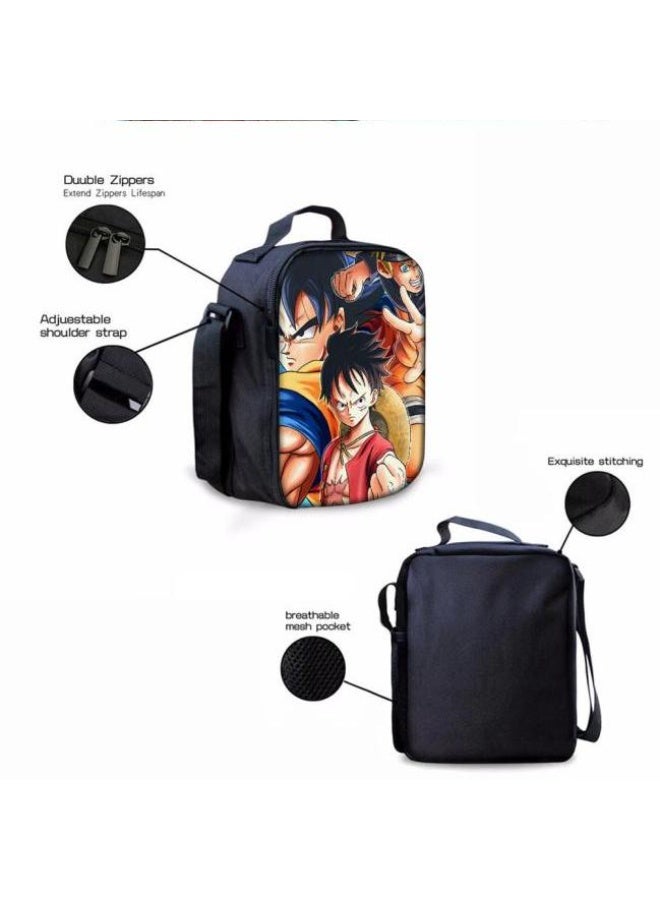 عام حقيبة الظهر المطبوعة الشائعة - مجموعة حقيبة الظهر المكونة من ثلاث قطع (يمكن استخدامها للطلاب والأطفال والأصدقاء للنزهات وتسلق الجبال وما إلى ذلك) - 33 - Image 2